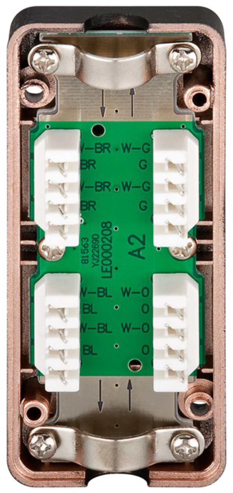 GOOBAY κυτίο σύνδεσης καλωδίων δικτύου 96101  CAT 6/CAT 7  STP  μαύρο