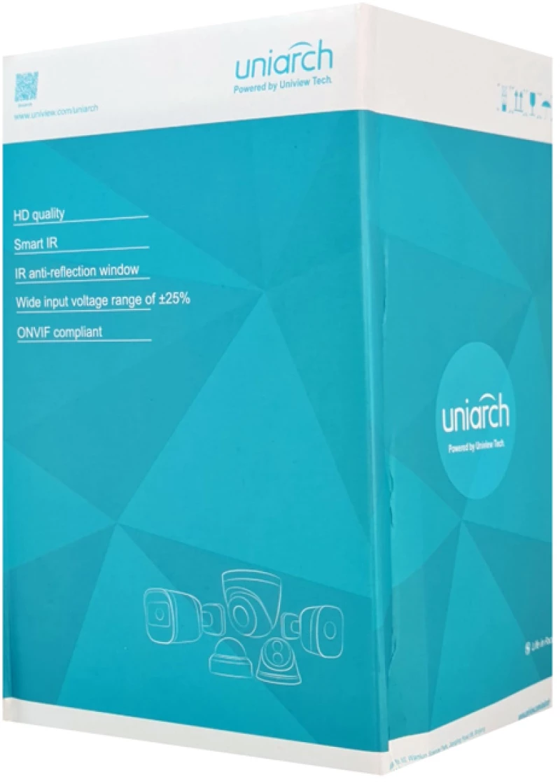 UNIARCH IP κάμερα IPC-P413-X20K  3MP  PoE+  PTZ  20x zoom  SD  IP66
