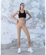 Ψηλόμεσο Capri Push-Up και Σύσφιξης Q-593 Nude