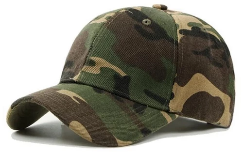 Ανδρικό καπέλο jockey στρατιωτικού τύπου - M02 - 270607 - Green