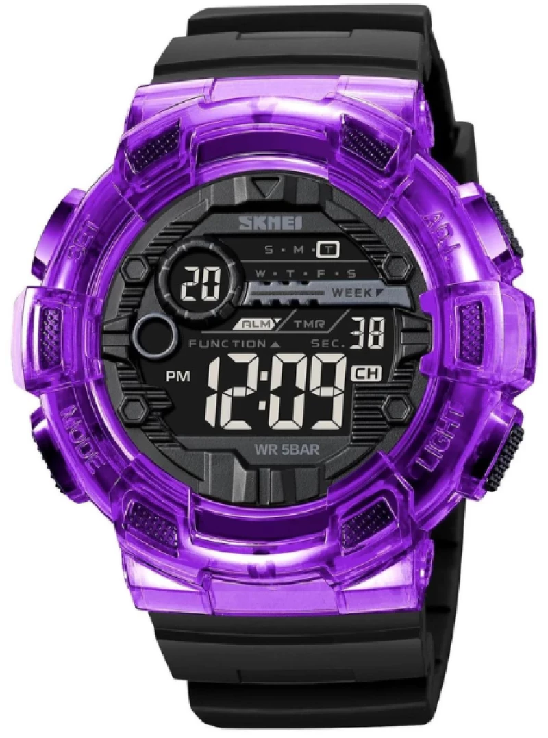 Ψηφιακό ρολόι χειρός – Skmei – 2110 - Black/Purple