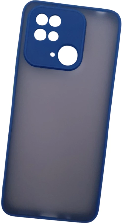 Naxius Case Rubber Frame Blue XiaoMi Redmi 10C Naxius