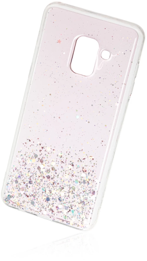 Naxius Case Glitter Pink Samsung A8 2018 Naxius