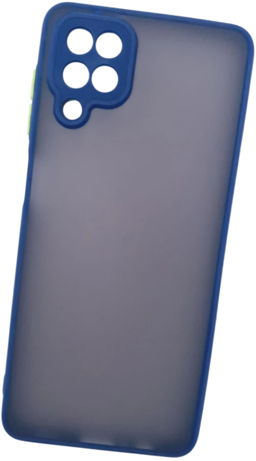 Naxius Case Rubber Frame Blue Samsung A12 4G - M12 Naxius