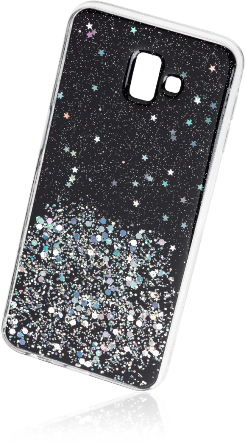 Naxius Case Glitter Black Samsung J6 Plus (2018) Naxius