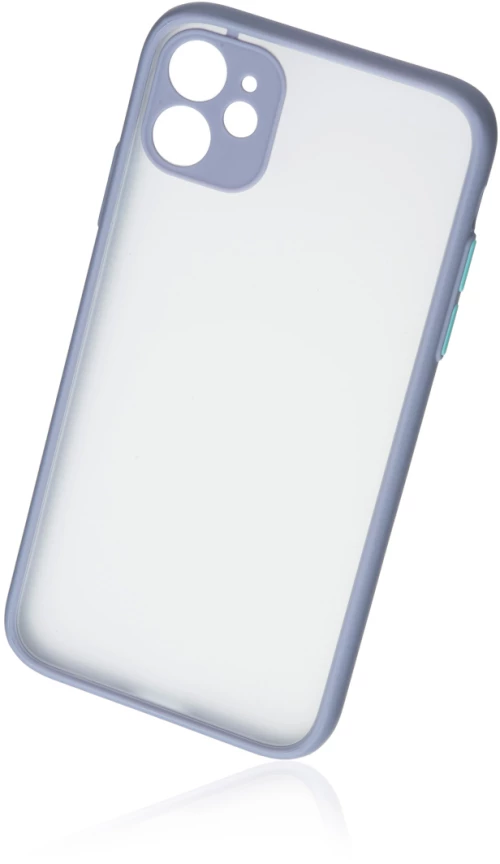 Naxius Case Rubber Frame Grey iPhone 11 Naxius