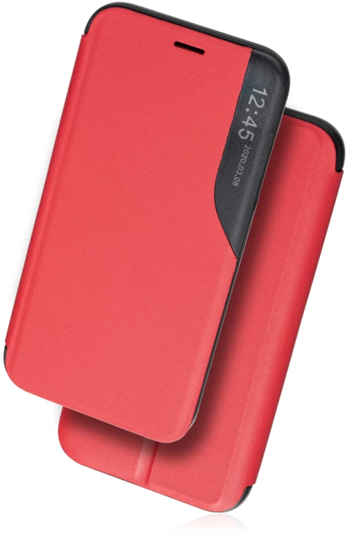 Naxius Case Smart Window Magnet Red Samsung Note 20 Ultra Naxius