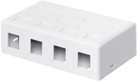 GOOBAY Keystone κυτίο 79376 για 4x θύρες δικτύου  λευκό