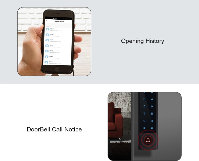 SECUKEY πληκτρολόγιο πρόσβασης CH3-WIFI-EM+MF με κωδικό & κάρτα  Wi-Fi