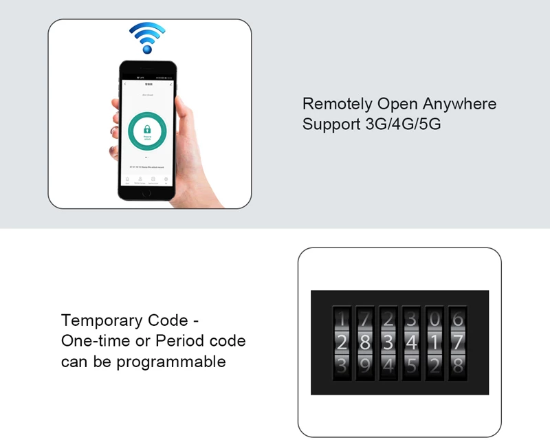 SECUKEY πληκτρολόγιο πρόσβασης CH3-WIFI-EM+MF με κωδικό & κάρτα  Wi-Fi