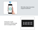SECUKEY πληκτρολόγιο πρόσβασης CH3-WIFI-EM+MF με κωδικό & κάρτα  Wi-Fi