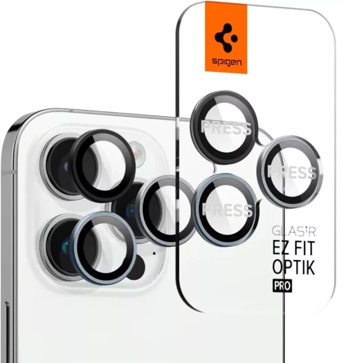 Spigen Glas.tR Optik Pro EZ Fit Zero One 2Pack-Apple iPhone 15 Pro/15 Pro Max/14 Pro/14 Pro Max (AGL06159)