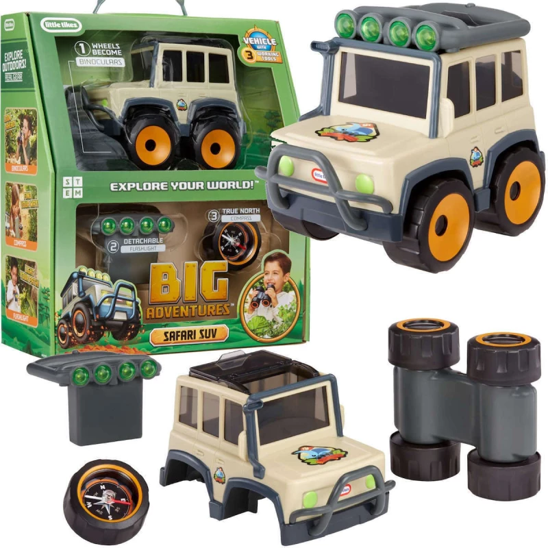 Little Tikes Σετ με Αυτοκίνητο Stem Safari Suv (662140)