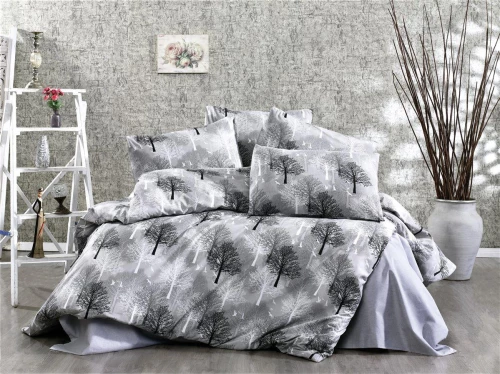 ΣΕΝΤΟΝΙΑ ΕΜΠΡΙΜΕ ΣΕΤ 4 τεμ Forest 312 220X240 Grey Cott/Pol 70/30 - -