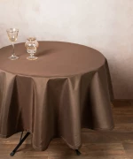 Σατέν ροτόντα 2015 (180cm) καφέ - -