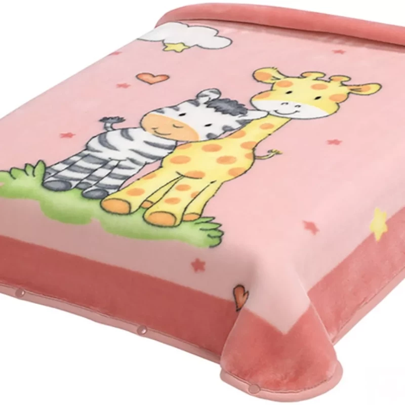 ΚΟΥΒΕΡΤΑ ΙΣΠΑΝΙΑΣ ΚΟΥΝΙΑΣ 110X140 BELPLA STER 637 PINK - 110X140
