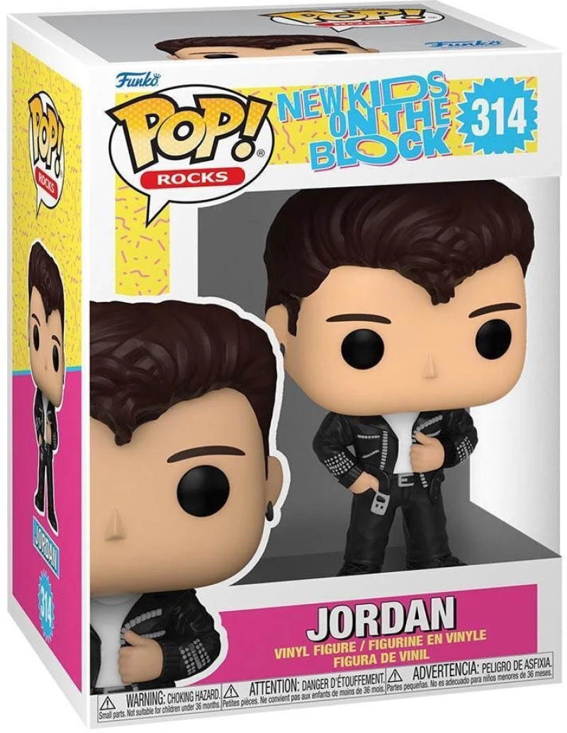 Funko Pop Rocks New Kids on the Block - Jordan 314 Vinyl Figure
