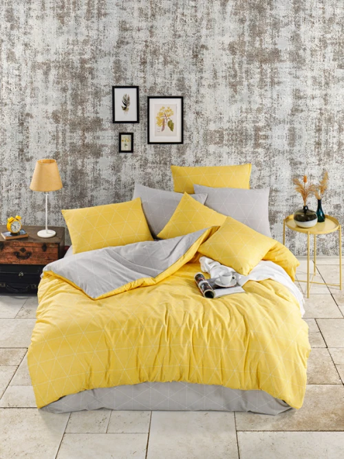 Σετ Σεντόνια Μονά (170X240) Mcdecor Dream Yellow - 170X240