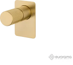 Eurorama OSO Μίκτης εντοιχισμού 1 εξόδου Light Gold Brushed