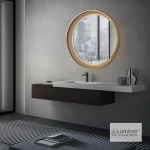 Luminor Eclipse 82 Φωτιζόμενος καθρέφτης Led 20W 2153 LUMEN Ø82/70εκ