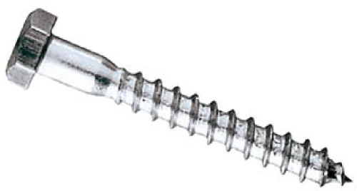 FSCO M6 × 100 Στριφώνια Γαλβανιζέ DIN571 σε κουτί 200 Τμχ