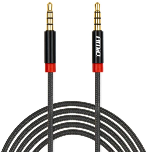 AMIO ΚΑΛΩΔΙΟ ΣΥΝΔΕΣΗΣ AUX MINI JACK>JACK 3,5mm 250cm ΑMiO - 1 TEM. 03270/AM