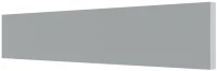 401559 ΞΥΛΙΝΗ ΜΠΑΖΑ ΓΚΡΙ 270X10CM