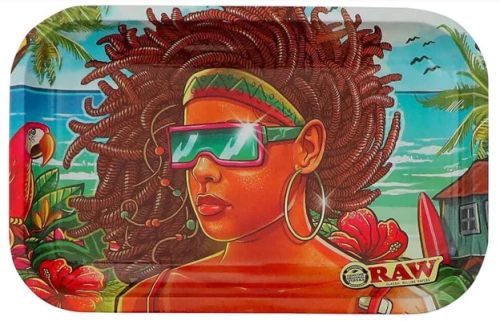 Raw Rolling Tray Brazil 3nd Edition Δίσκος Small (17x27cm)