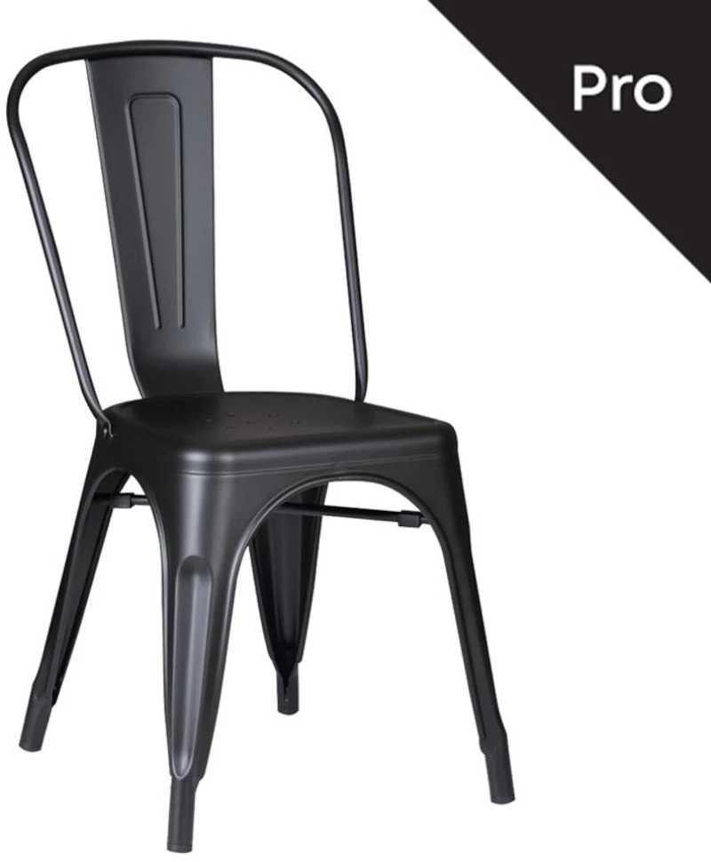 266606 RELIX ΚΑΡΕΚΛΑ-PRO, ΜΕΤΑΛΛΟ ΒΑΦΗ ΜΑΥΡΟ MATTE 45X51X85CM