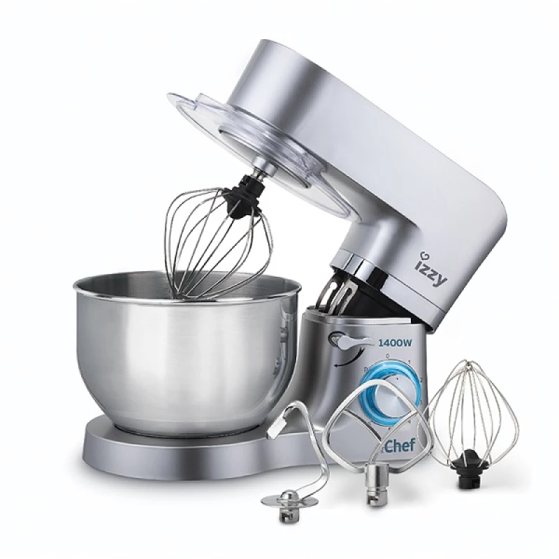 Izzy ΚΟΥΖΙΝΟΜΗΧΑΝΗ IZZY S1503 SUPER CHEF 1400W 6LT 222974 INOX CEL-S1503 SUPER CHEF