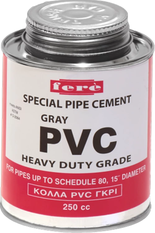 Κόλλα PVC FERE γκρι 250ml
