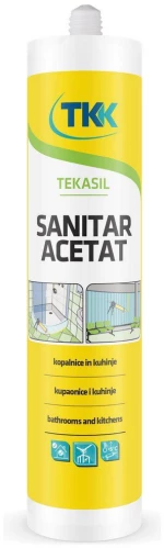 Σιλικόνη φύσιγγα TKK SANITARY λευκή 280ml 159623