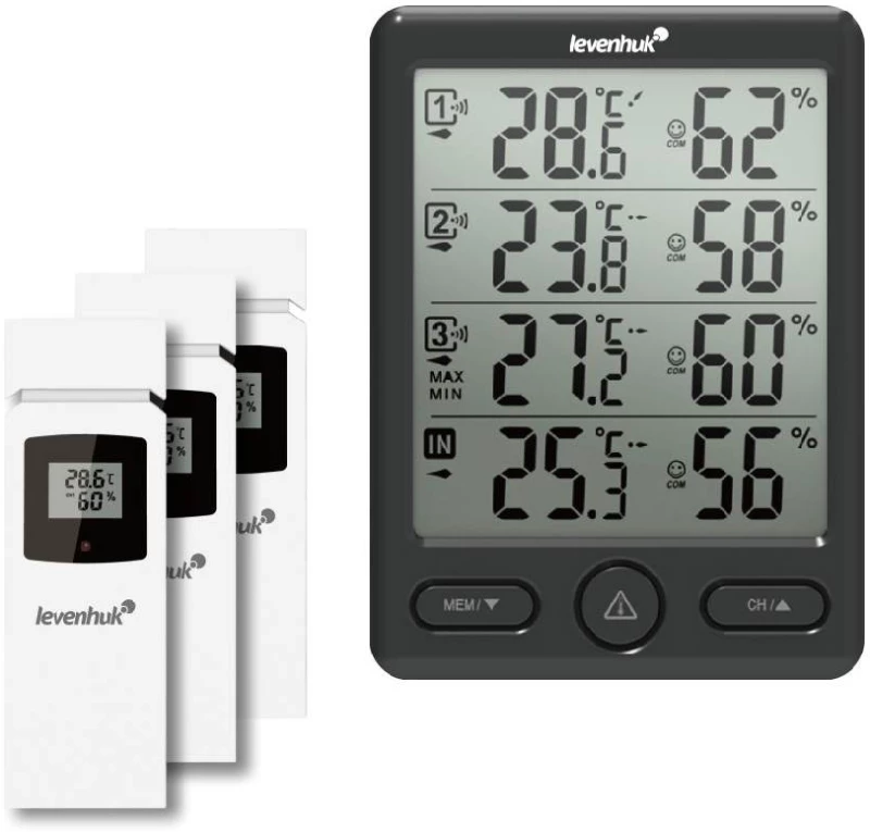 Μετεωρολογικός Σταθμός Wezzer PLUS LP20 Levenhuk Κωδ. LEV-78892