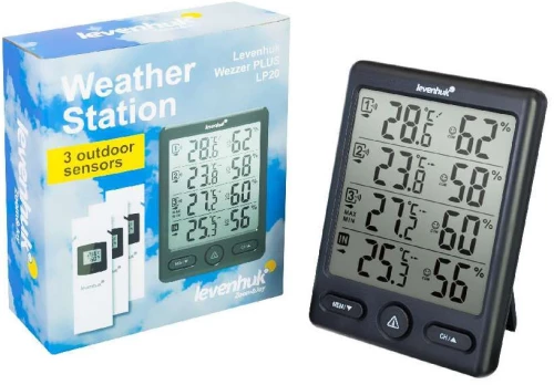Μετεωρολογικός Σταθμός Wezzer PLUS LP20 Levenhuk Κωδ. LEV-78892