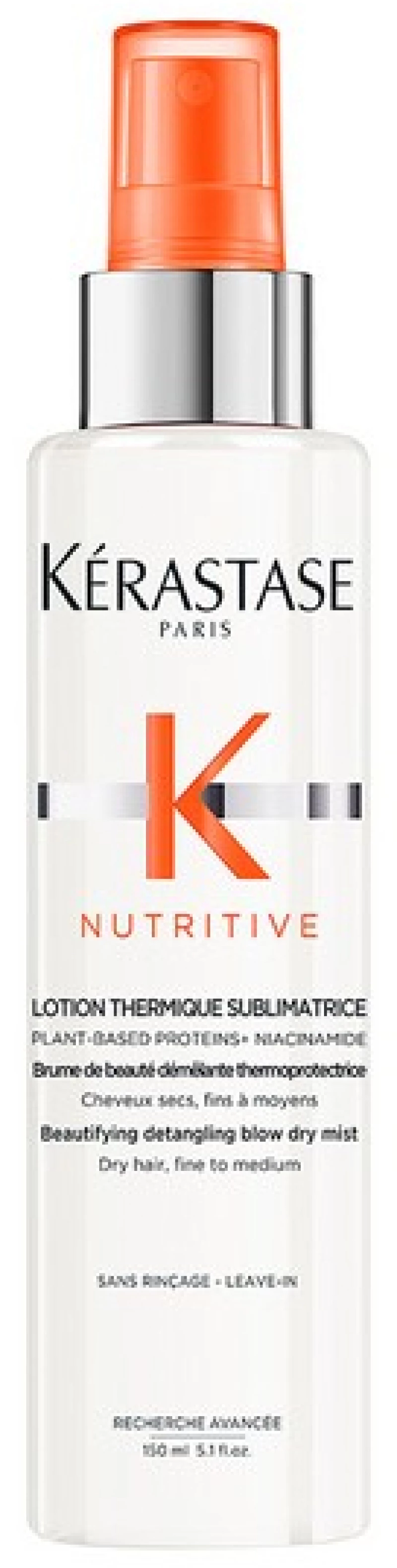 Kerastase Nutritive Θερμοπροστατευτική Λοσιόν για Εύκολο Ξεμπέρδεμα & Styling των Ξηρών Μαλλιών 150ml