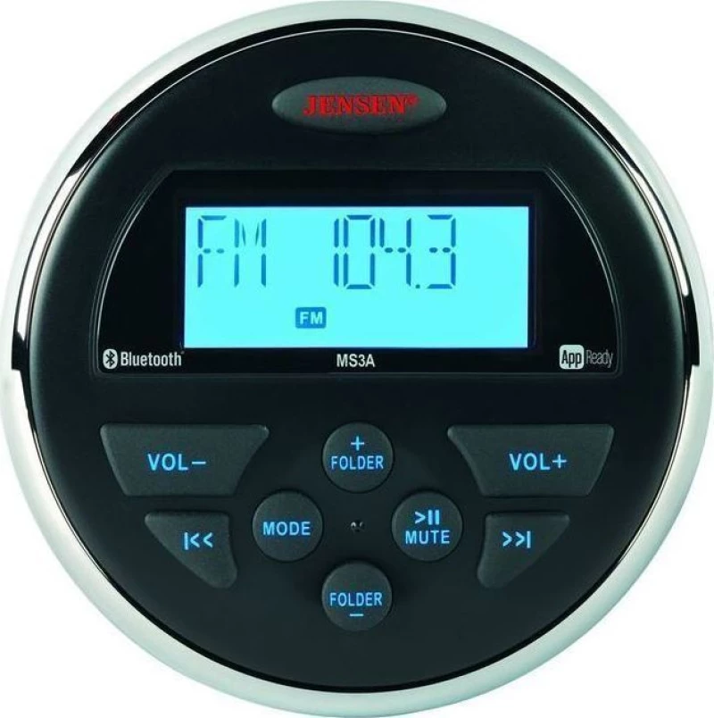 Jensen MSA3 Compact 3.5'' αδιάβροχο στερεοφωνικό AM / FM / USB / Bluetooth