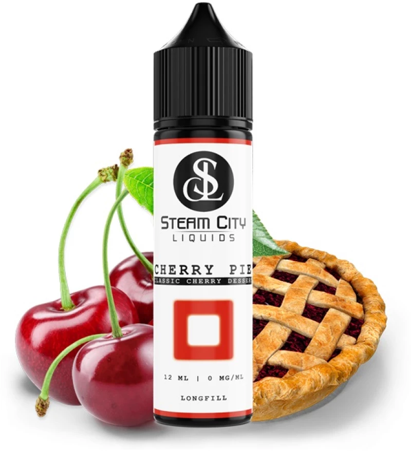 Steam City Flavour Shot Cherry Pie 60ml