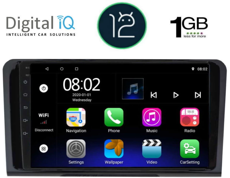 DIGITAL IQ RTB 1414_GPS (9inc) MULTIMEDIA TABLET OEM MERCEDES ML (W164) – GL (X164) mod. 2005-2011