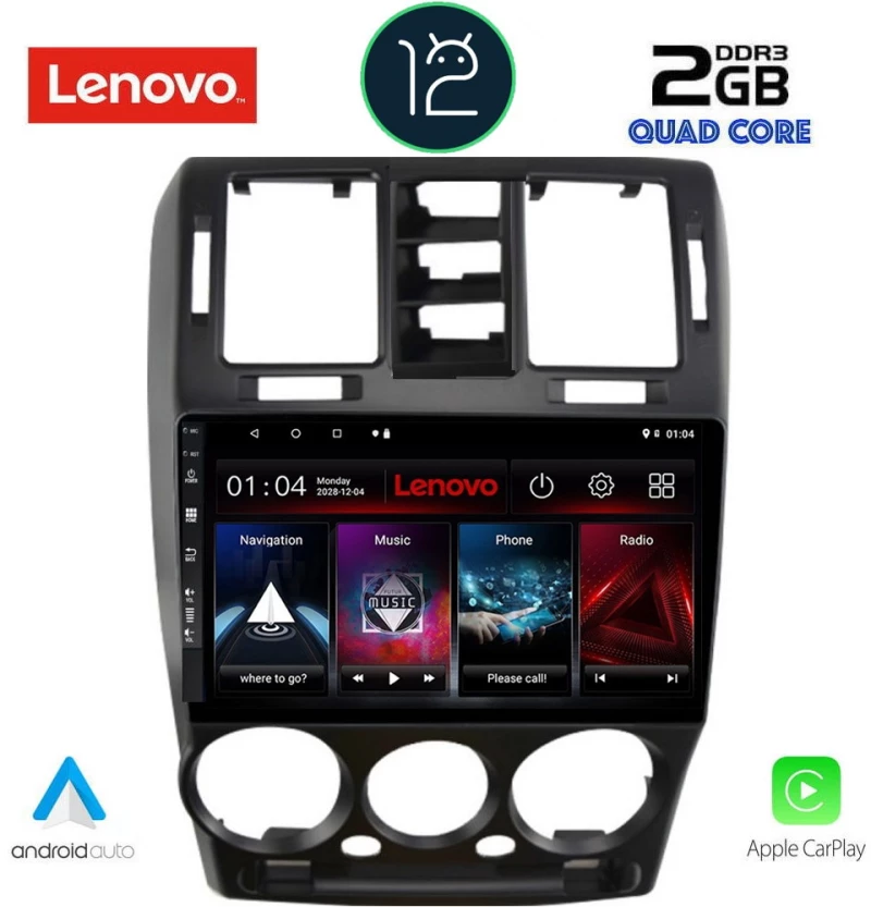 LENOVO LVB 4222_CPA (9inc) MULTIMEDIA TABLET OEM HYUNDAI GETZ mod. 2002-2011