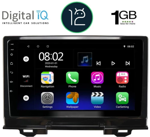 DIGITAL IQ RTB 1202_GPS (9inc) MULTIMEDIA TABLET OEM HONDA HRV mod. 2021>