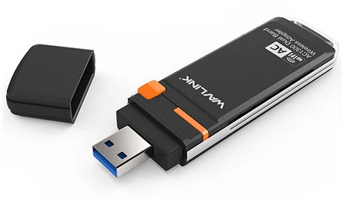 WAVLINK 802.11AC WIRELESS USB3.0 ADAPTER 1300MBPS