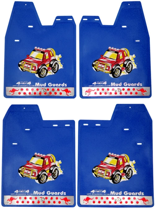 OEM  ΛΑΣΠΩΤΗΡΕΣ SUV 48x36cm 4ΤΜΧ - SUV ΜΠΛΕ