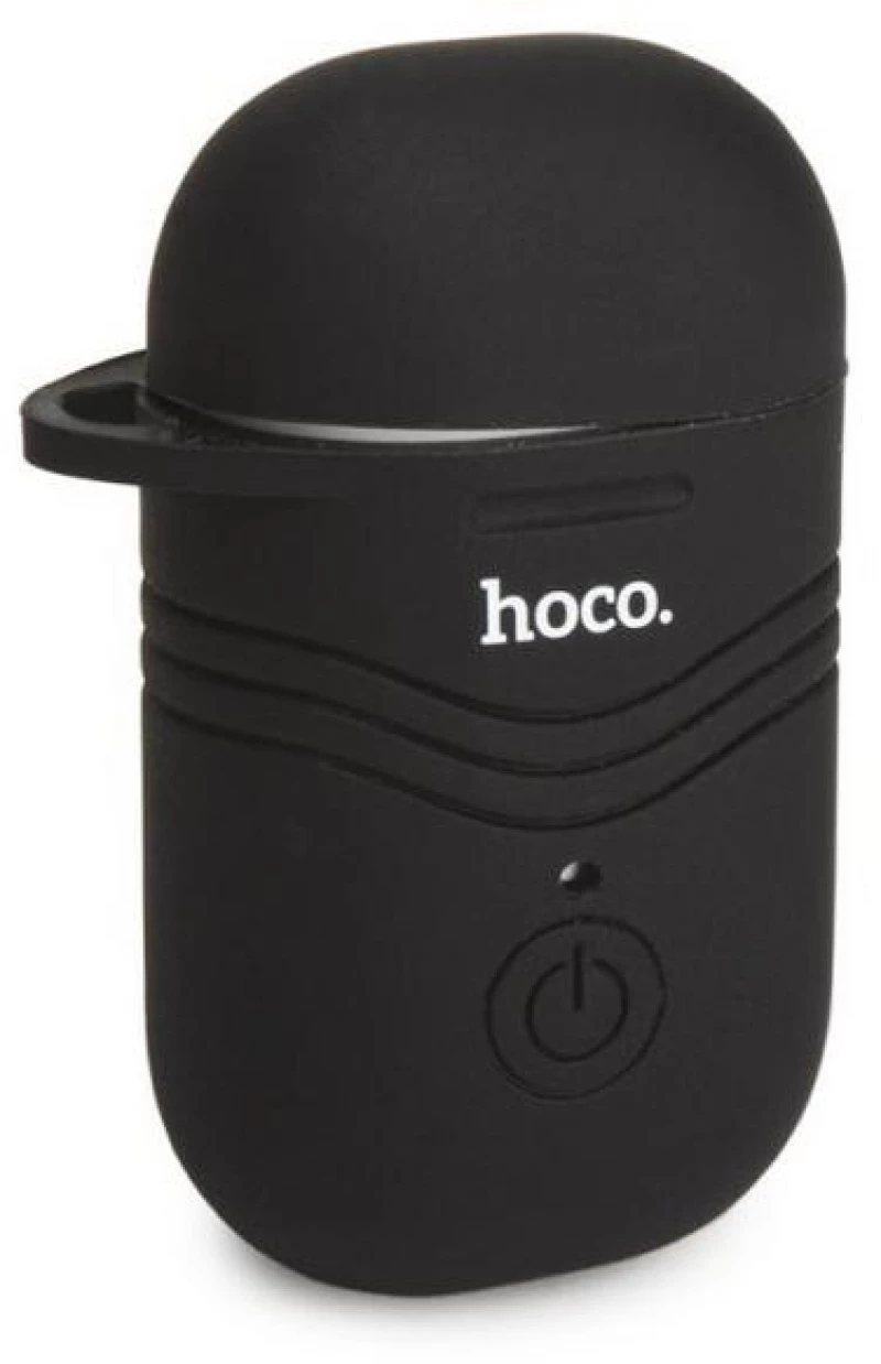 Θήκη Hoco Liquid Silicone Rubber για Wireless Mono Headset Hoco E39 Admire Sound και άλλα Wirelees Ακουστικά Μαύρο