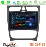 Bizzar m8 Series Mercedes c Class (W203) 8core Android13 4+32gb Navigation Multimedia Tablet 9 u-m8-Mb0925