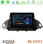 Bizzar m8 Series Ford c-Max/kuga 8core Android13 4+32gb Navigation Multimedia Tablet 9 u-m8-Fd0047