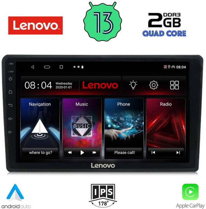 LENOVO LVD 4093_CPA (10inc) MULTIMEDIA TABLET OEM CITROEN C3 - DS3 mod. 2016>