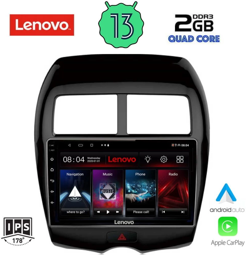 LENOVO LVD 4430_CPA (10inc) MULTIMEDIA TABLET OEM MITSUBISHI ASX mod. 2009>