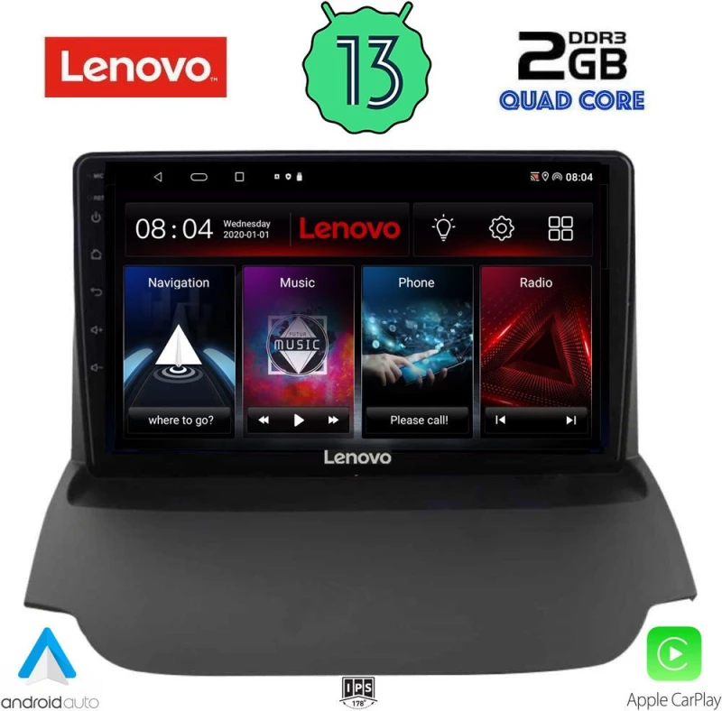 LENOVO LVD 4150_CPA (9inc) MULTIMEDIA TABLET OEM FORD ECOSPORT  mod. 2012-2018