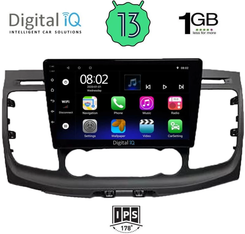 DIGITAL IQ RSA 1178_GPS (10inc) MULTIMEDIA TABLET OEM FORD TRANZIT CUSTOM | TORNEO CUSTOM mod. 2019>