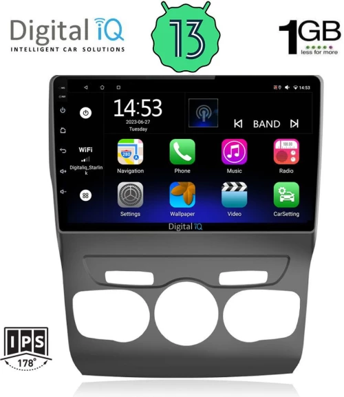 DIGITAL IQ RSA 1085_GPS (10inc) MULTIMEDIA TABLET OEM CITROEN C4 -DS4 mod. 2011-2018